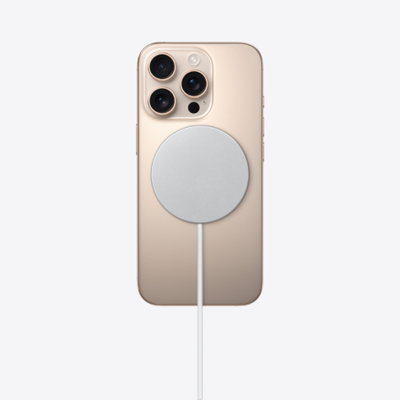 Chargeur à induction 15 W NEXORA avec un iPhone en charge
