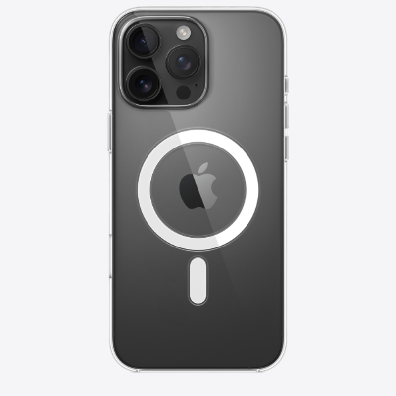 Coque MagSafe iPhone translucide - laisse voir la couleur originale